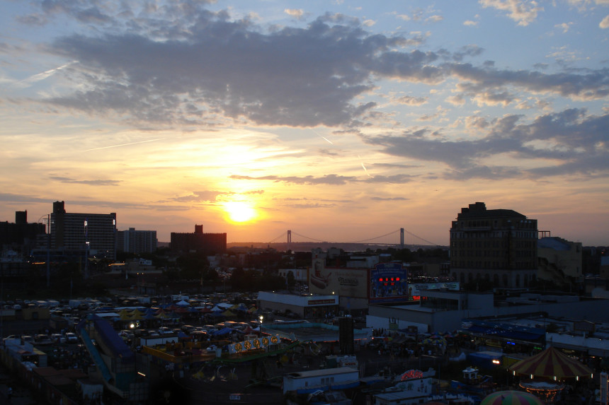 Coney Island Sunset