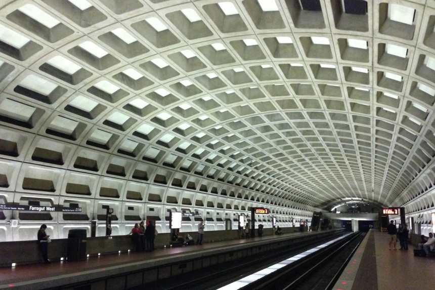 Washington DC Metro Station