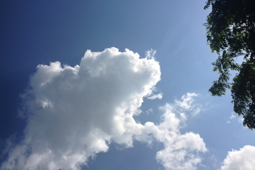 Sky at Barton Springs Pool