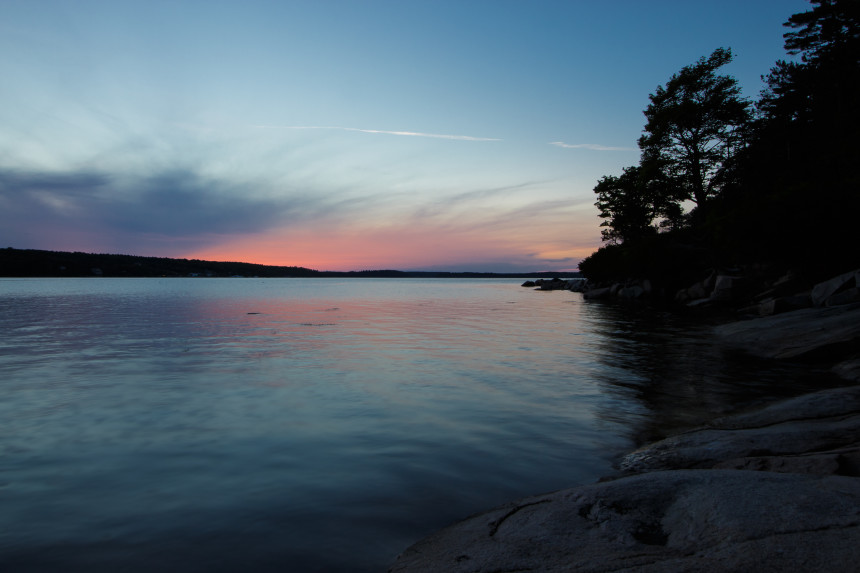 Somes Sound at Sunset
